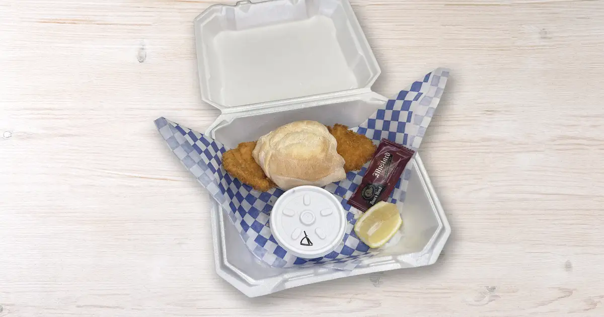To-Go order of Scnhitzel Brochten To-Go order of Scnhitzel Brochten