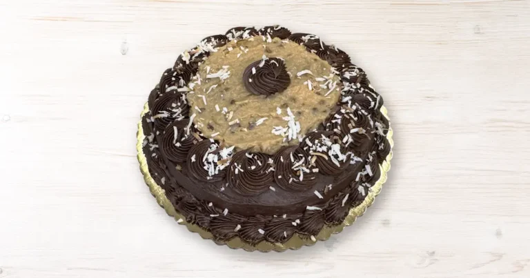 10" Single Layer German Chocolate Cake